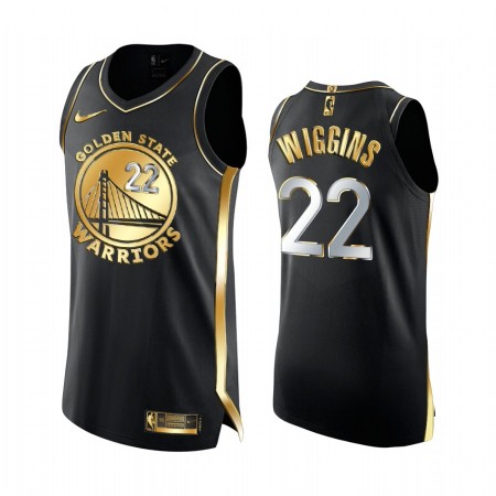 Dres Golden State Warriors Andrew Wiggins 22 2020-21 Crna Golden Edition Swingman